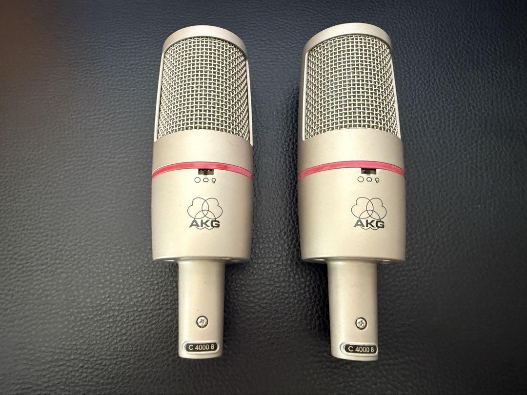 AKG C 4000 B コンデンサーマイク（ペア）