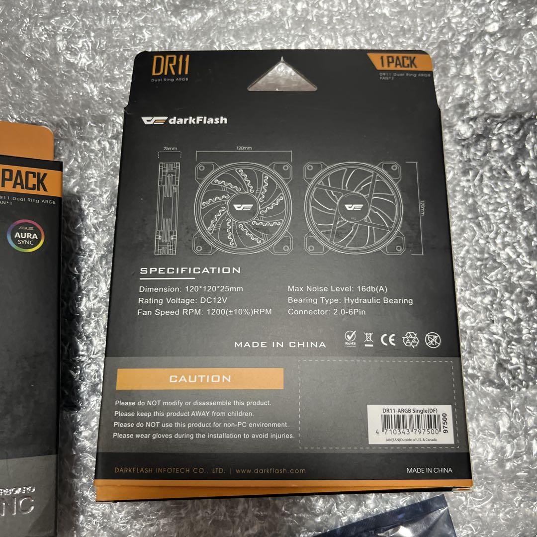 darkFlash DR11 ARGB Single 120mm : 3pcs