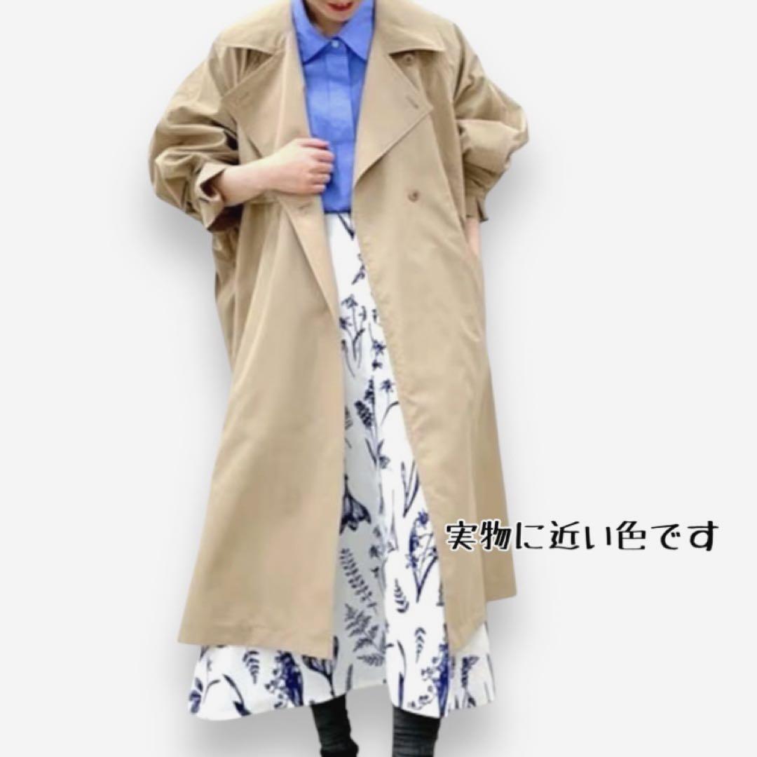 Pe|ポプリンオーバートレンチコート