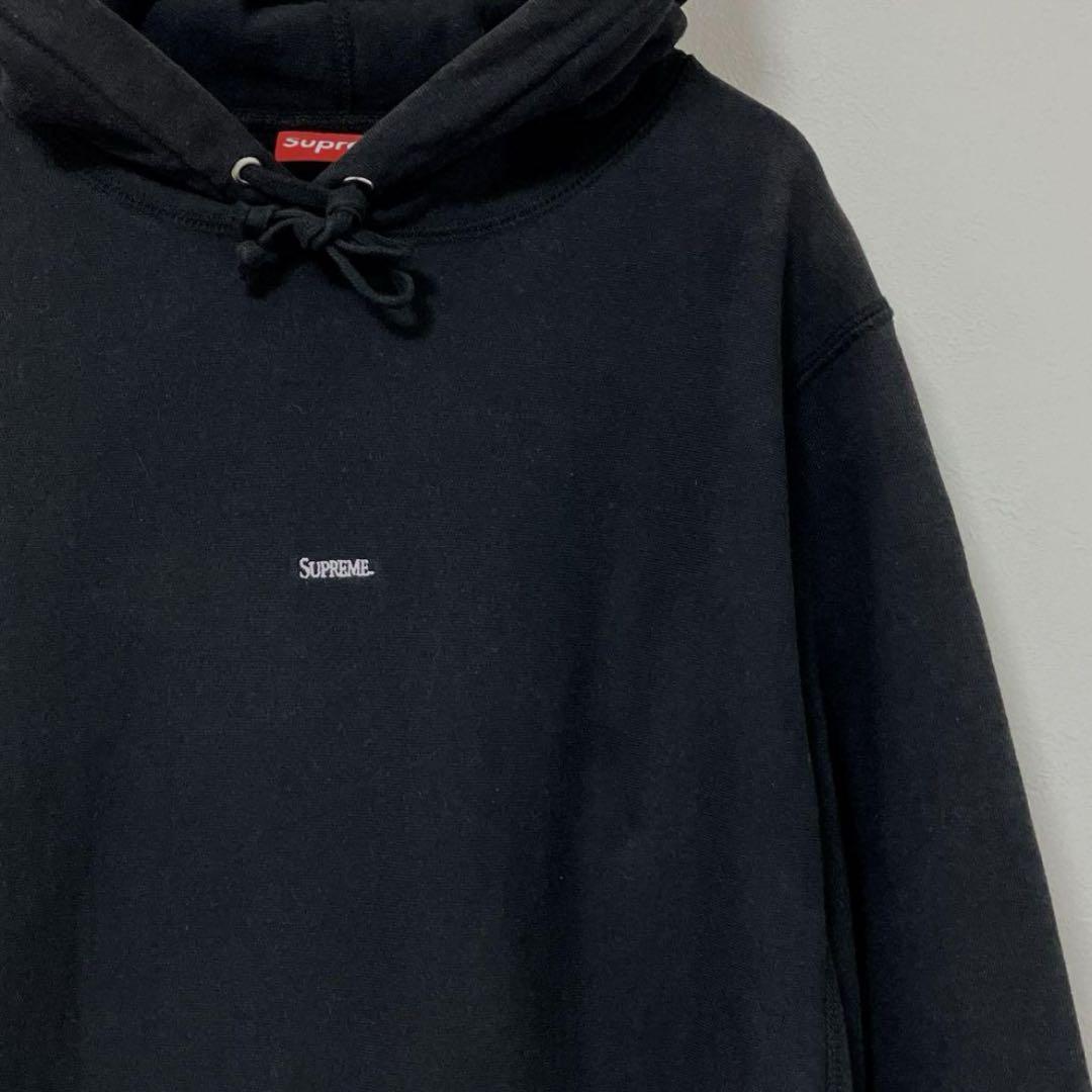 【Supreme】Micro Logo Hooded Sweatshirt