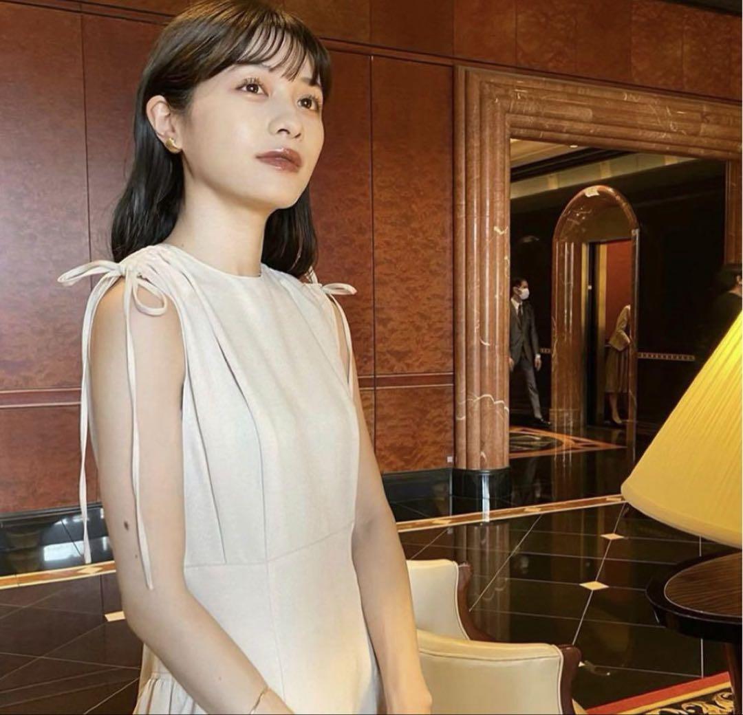 L‘or Drawstring Dress ワンピース