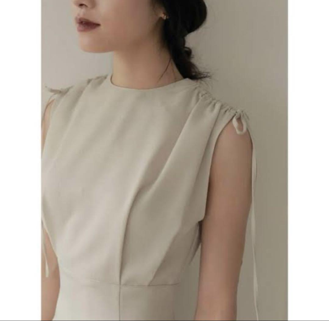 L‘or Drawstring Dress ワンピース