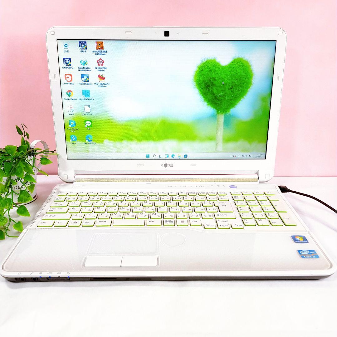 爆買いSALE Core i5カメラ付き新品SSD爆速快適すぐ使えるノートパソコン初心者おすすめ DMYNF-m54165136341 2022本物保証