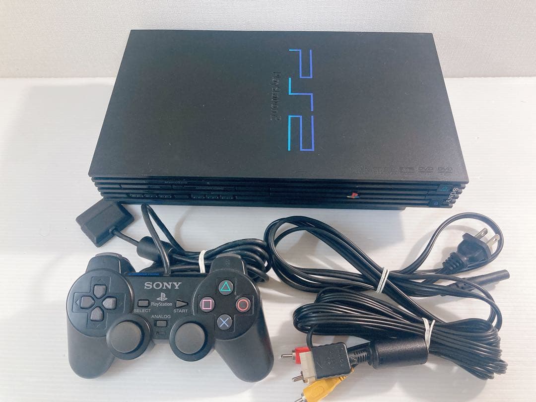 SONY プレイステーション2 SCPH-30000 本体セット 良好