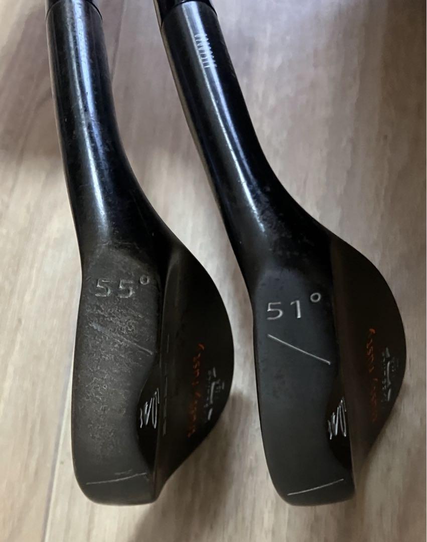 【中古】cobra trusty rusty ウェッジ 51° 55°