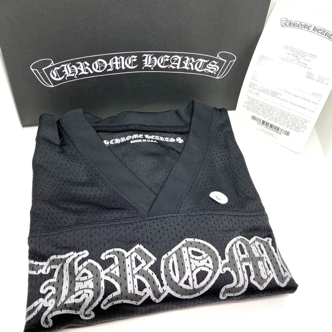 新品・正規品 クロムハーツ Mesh Warm Up Jersey Tee L