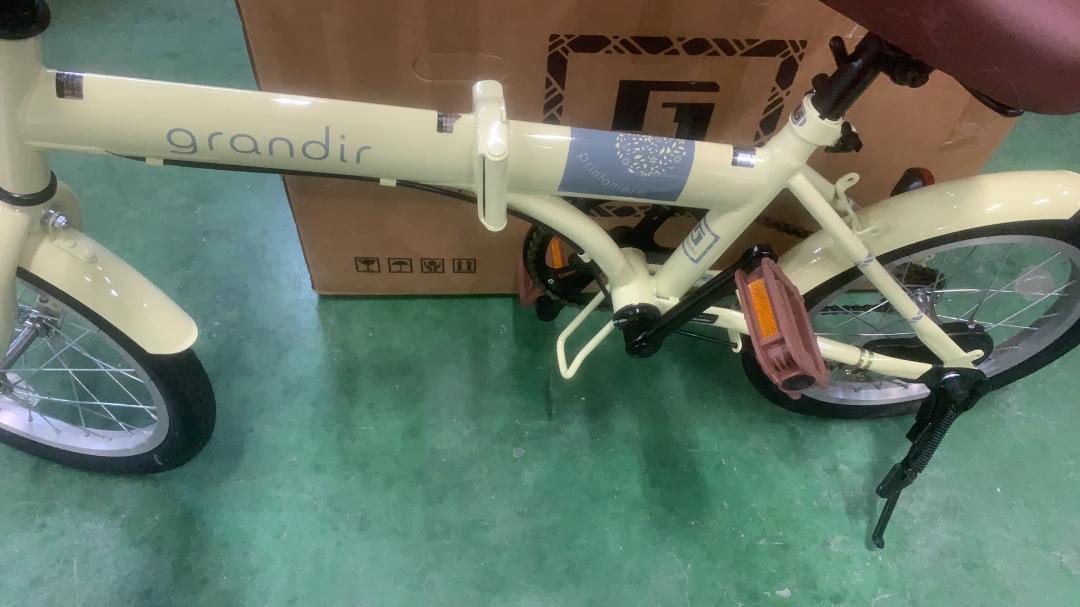 Grandir 折りたたみ自転車 16インチ 軽量 GR-16
