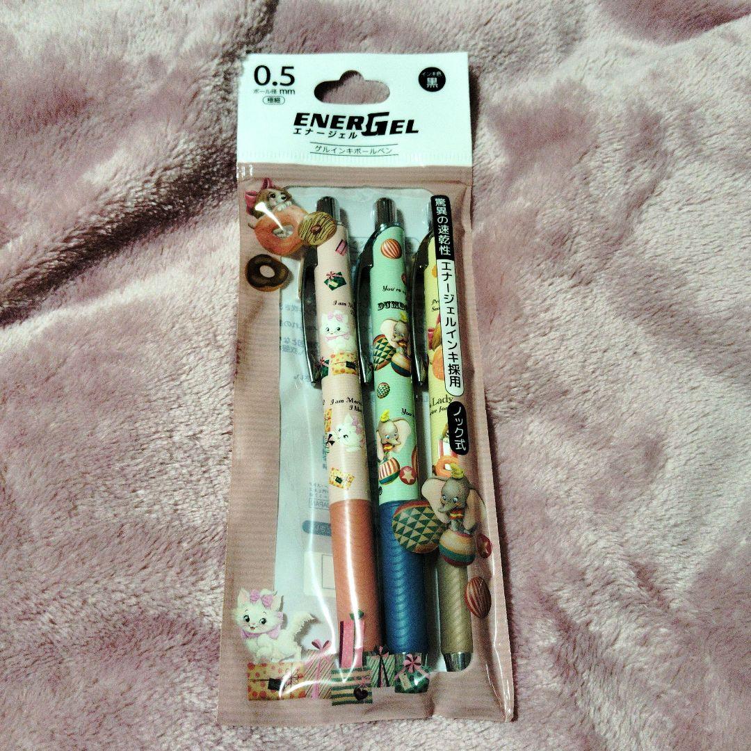 ENERGEL ボールペンセット 0.5mm ディズニー
