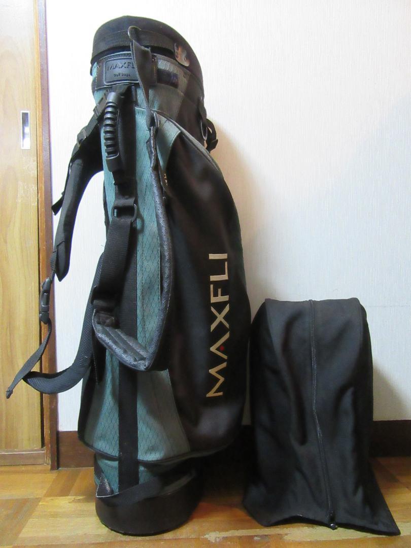 ★☆★希少★レトロ★ダンロップ★MAXFLI★スタンドバック★ブラック系★☆★
