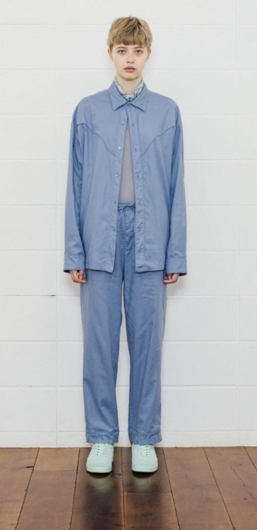 unused コットンシルクパンツ 美品