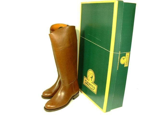PALANCO パランコ レザージョッキーブーツ 23.5cm L/BR
