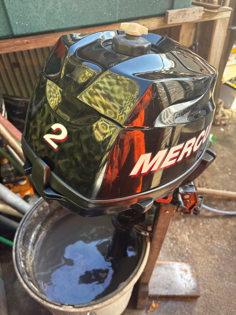 マーキュリー2馬力船外機改3.5Mercury