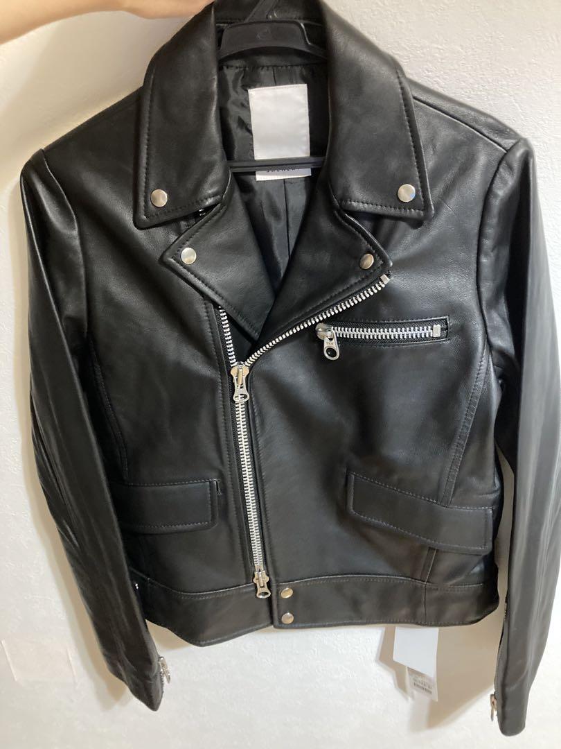 SHENERY(シーナリー) 本革ライダースジャケット 黒