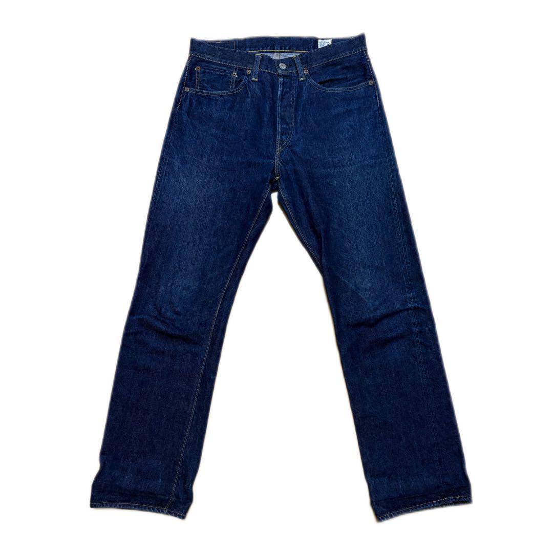 orSlow 105 ボタンフライ 濃紺 セルビッチ S orSlow 105 STANDARD SIZE S 1 セルビッジ 赤耳 濃紺 - メルカリ