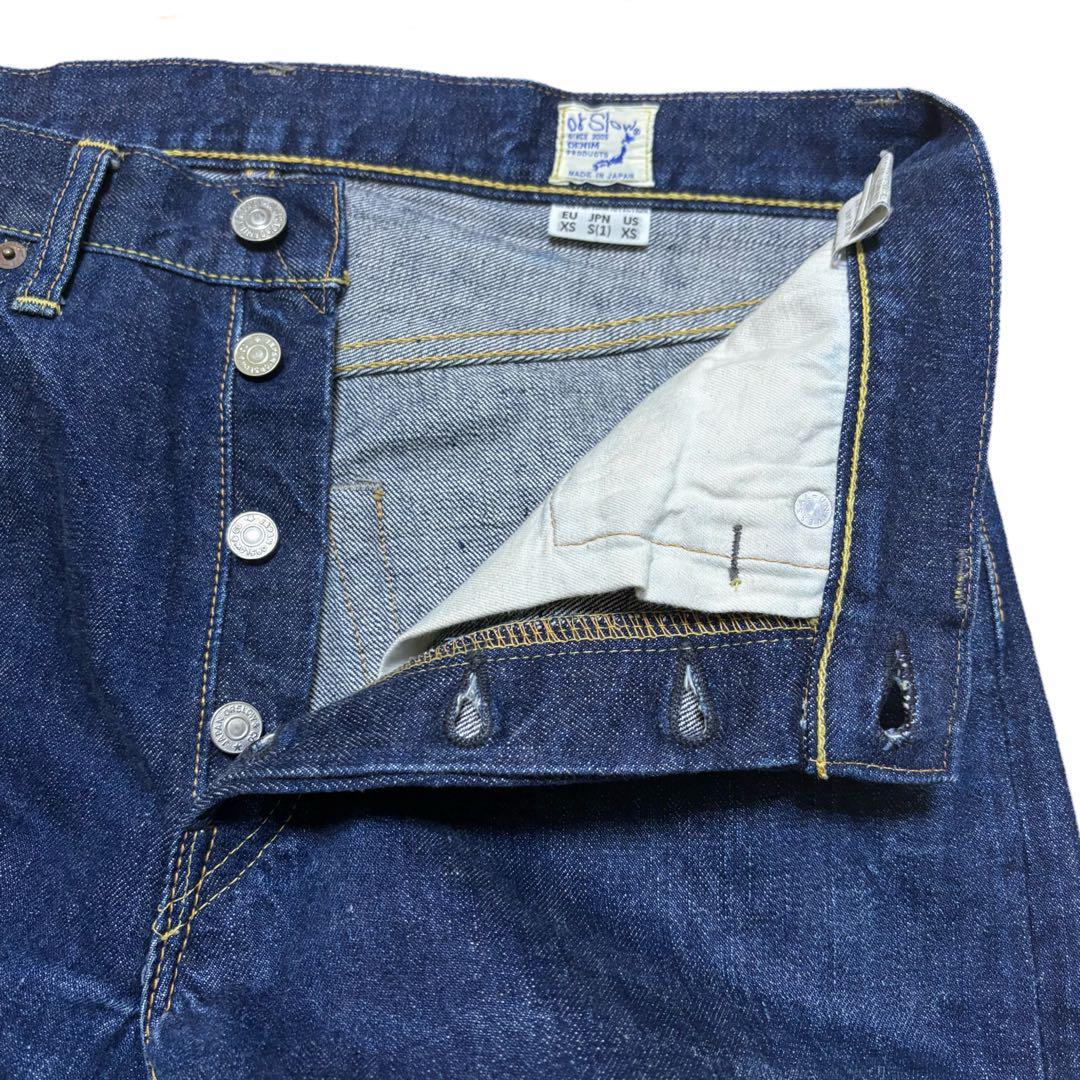 orSlow 105 STANDARD SIZE S 1 セルビッジ 赤耳 濃紺 - メルカリ