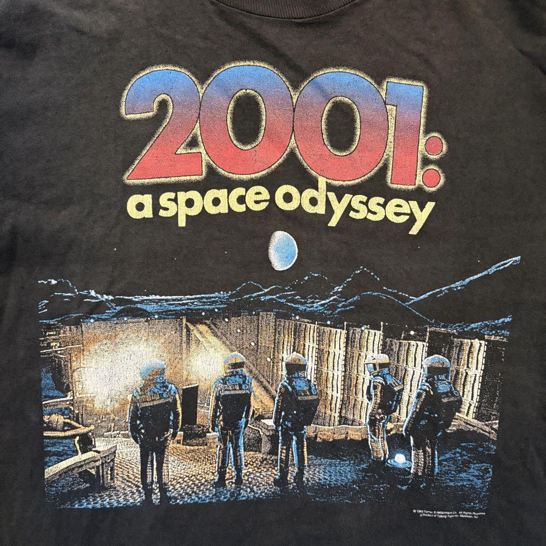 2001年宇宙の旅ヴィンテージTシャツ ムービーT黒L