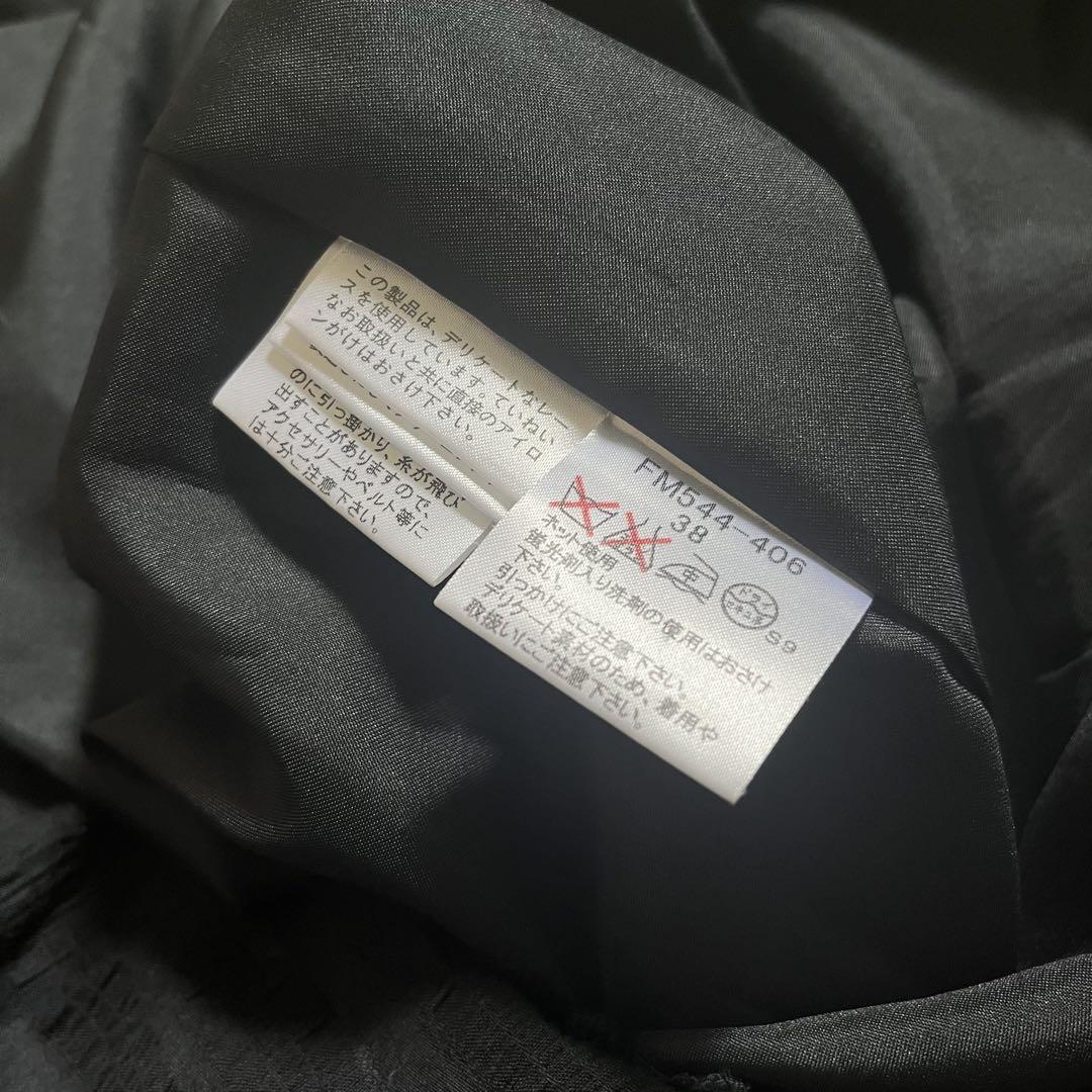 Burberry BLUE LABEL レース　サッカー生地　キャミワンピース Burberry BLUE LABEL レース サッカー生地 キャミワンピース