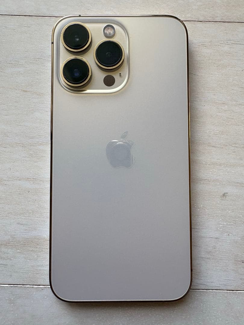 Apple iPhone 13 Pro ゴールド 画面ひびあり