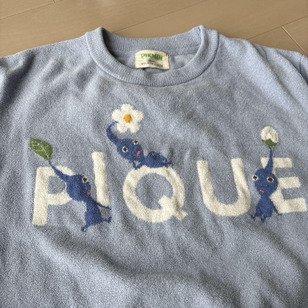 ジェラートピケ ピクミンルームウェア BLUE