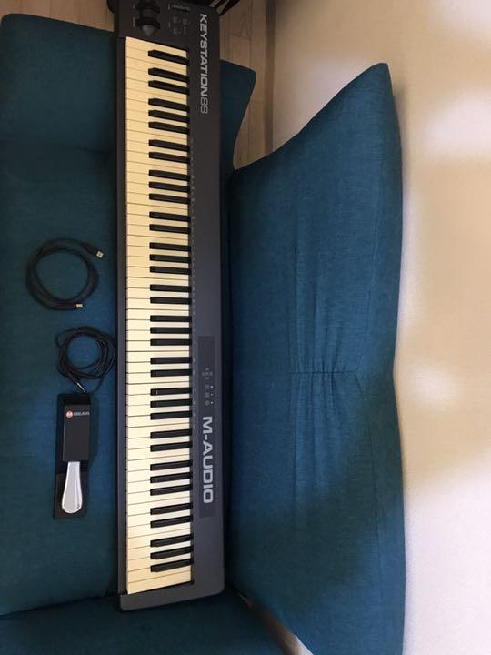 最新作在庫 M-AUDIO Keystation 88 MIDIキーボード equ4V-m54181837030 特価大特価