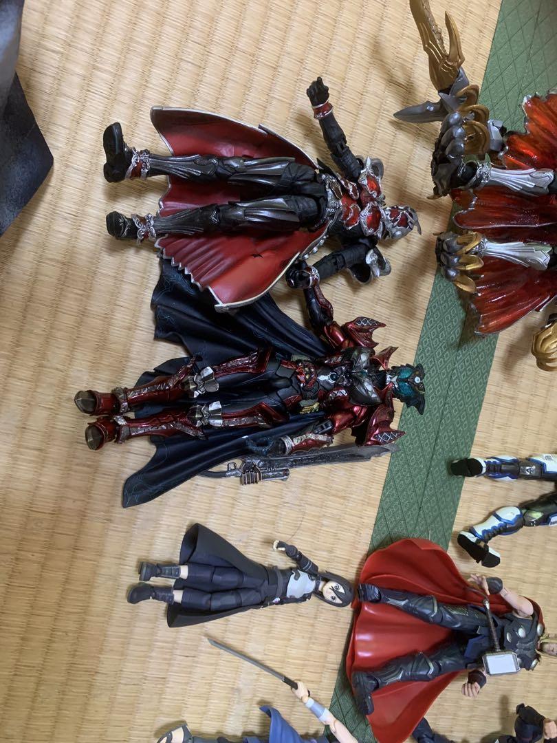 SIC仮面ライダー　アベンジャーズフィギュアーツ　リボルテックヴェノム等 リボルテック アメイジング・ヤマグチ エージェントヴェノム