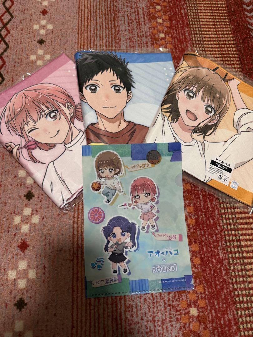 アオのハコ　ラウンドワン　推し活マフラータオル Amazon.co.jp: アオのハコ ラウンドワンコラボオリジナル 推し活