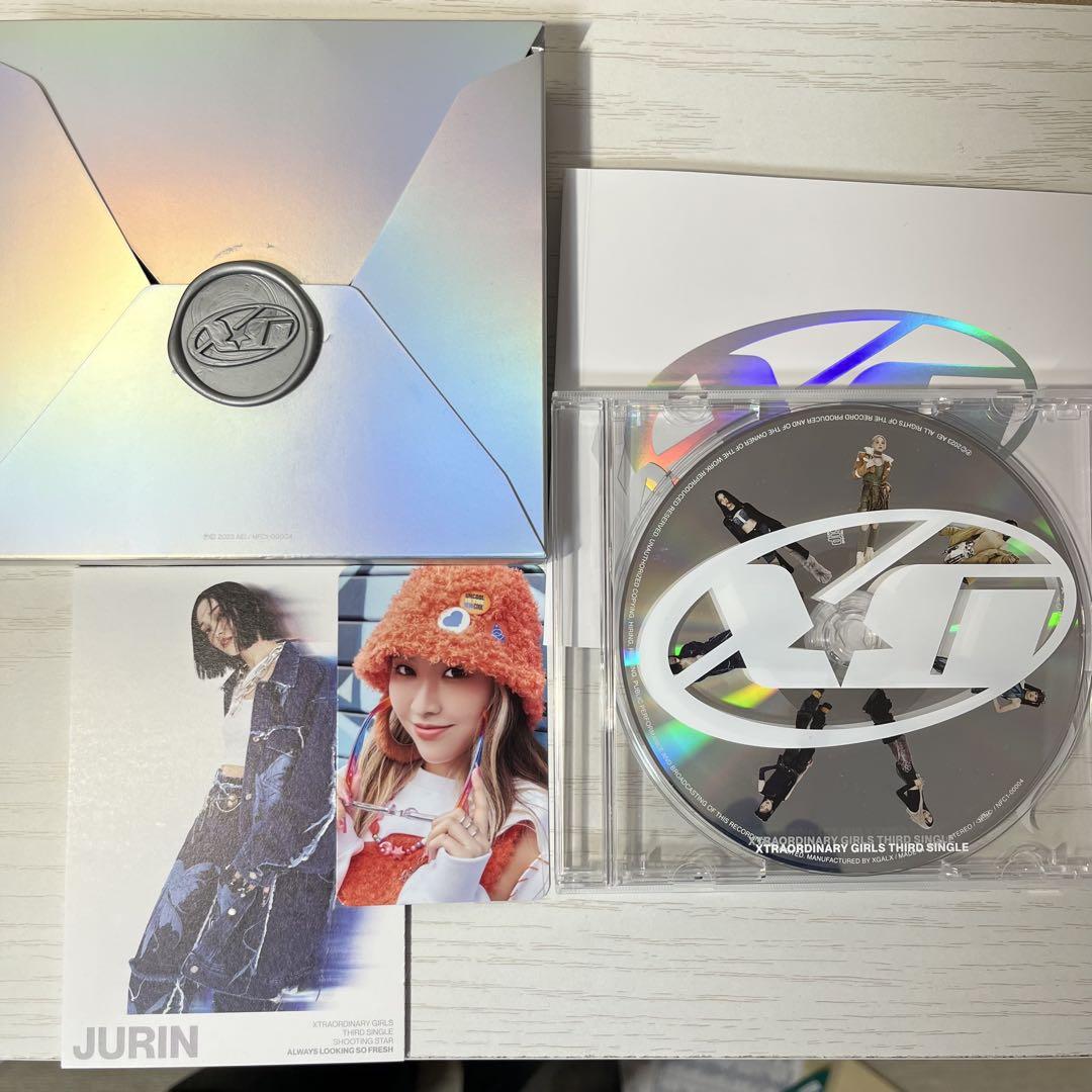 XG shooting star アルバム公式 シーグリ トレカ付き CD XG shooting star アルバム公式 シーグリ トレカ付き CD