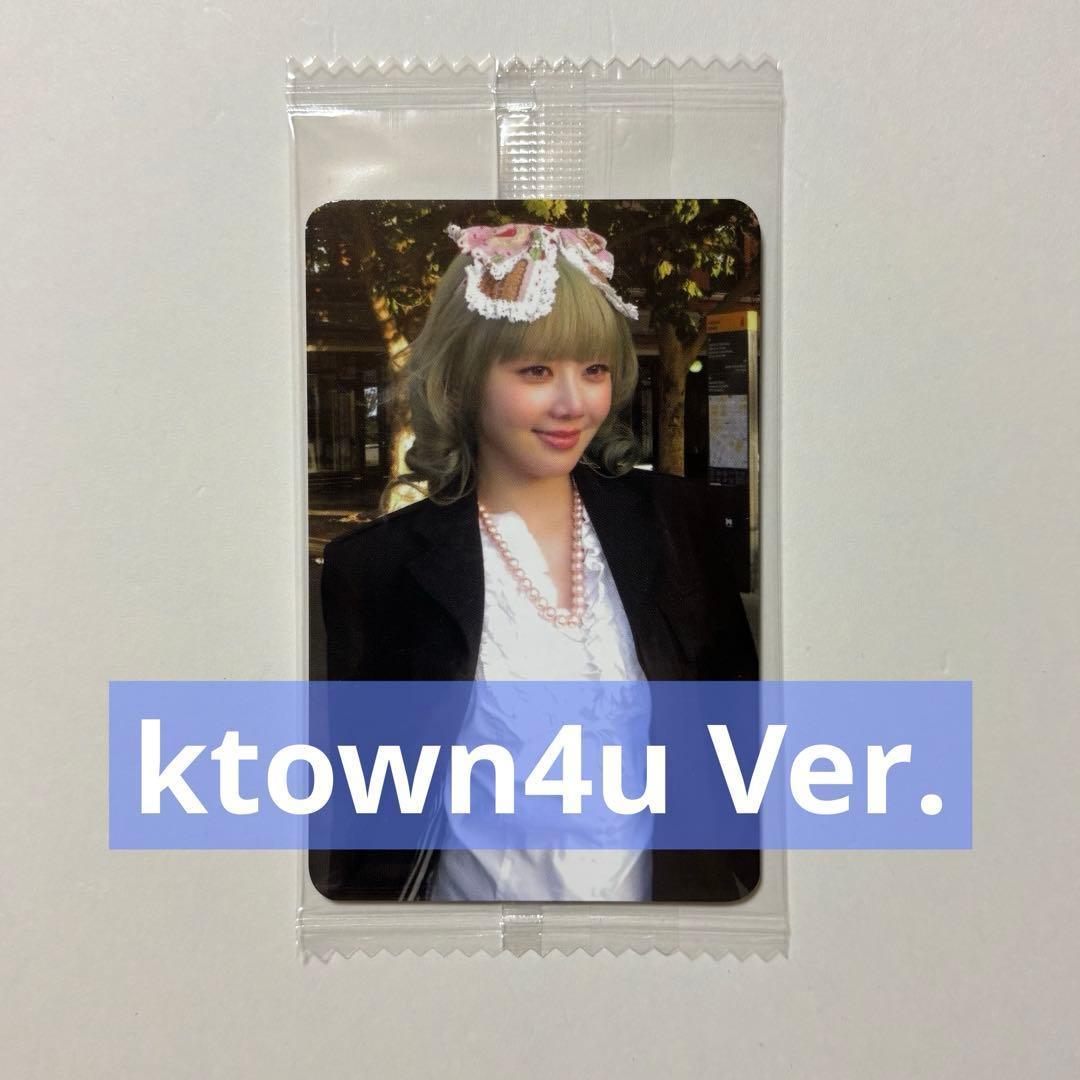 XG HINATA ヒナタ ktown4u MILLION PLACES トレカ