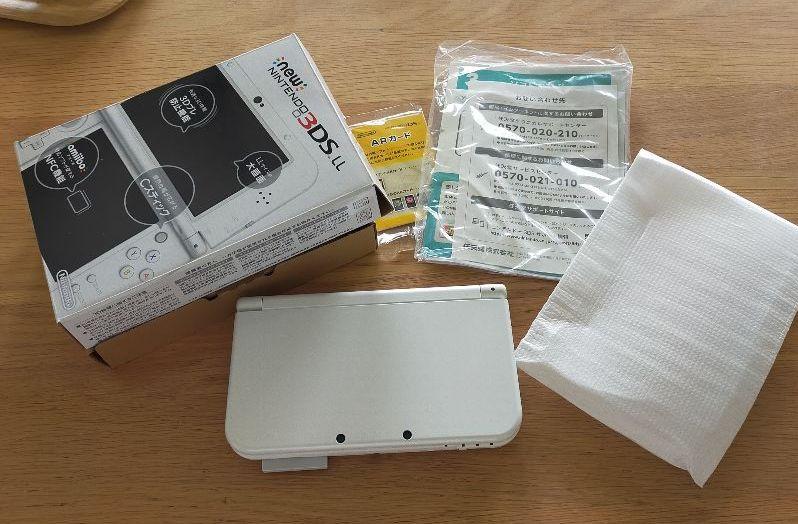 人気No.1 Newニンテンドー3DS LL パールホワイト(ドラゴンクエスト 品質は非常に良い ニンテンドー 3DS パールホワイト ソフト付き LL 携帯用ゲーム本体