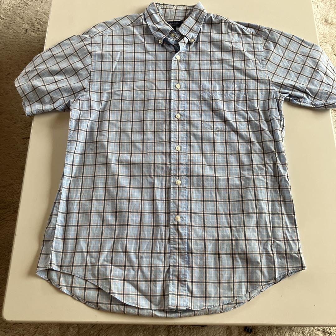 Brooks Brothers チェック柄 半袖シャツ M - メルカリ