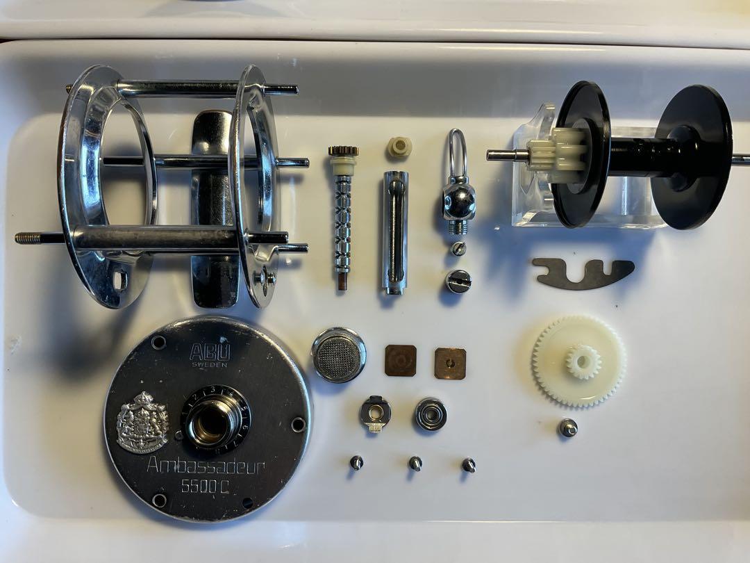 ABU アンバサダー 5500C メンテ済 フレーム修正済