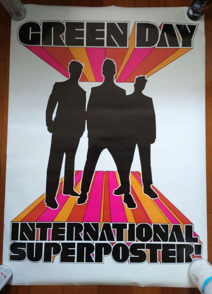 GREEN DAY INTERNATIONAL SUPERHITS B2ポスター