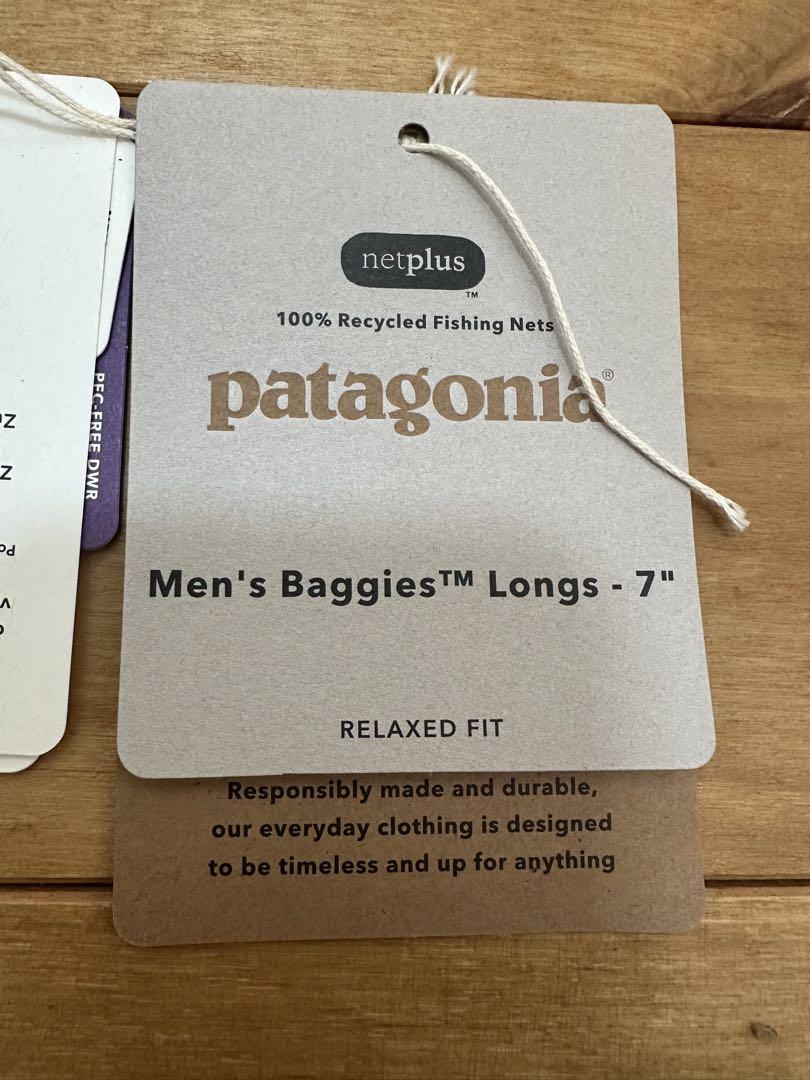 Patagonia パタゴニア　バギーズロング　7インチ　ブラック　S