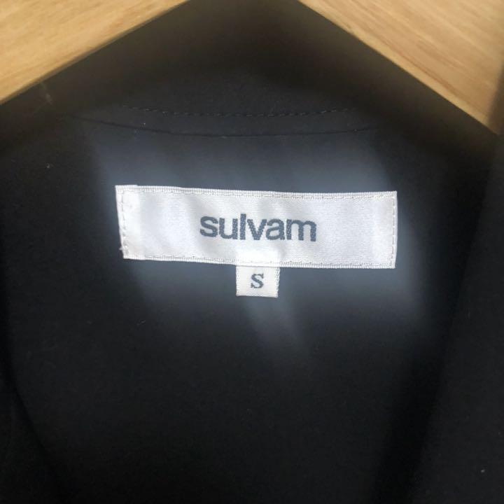 特価大人気 sulvam サルバムシャツ ul8YR-m54192010123 オープンカラーシャツ 即納最新作
