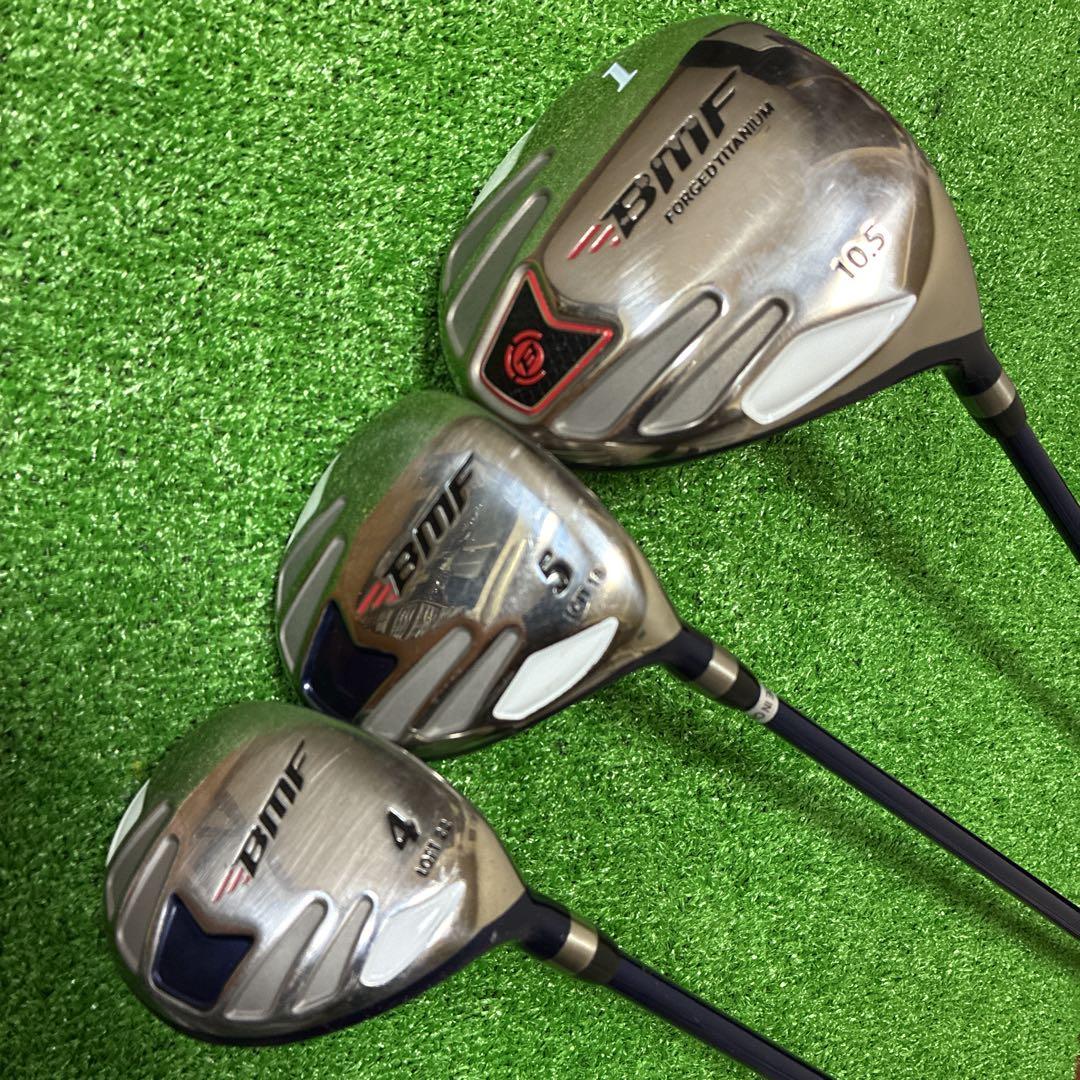 人気BMFドライバー＋5W＋4UT‼️3本セット●フレックスR●