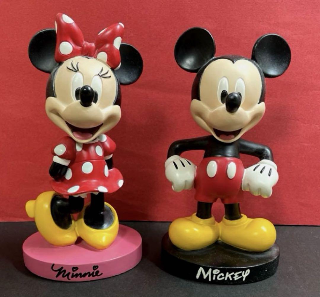 東京ディズニーリゾートミッキー＆ミニー首ふりフィギュア