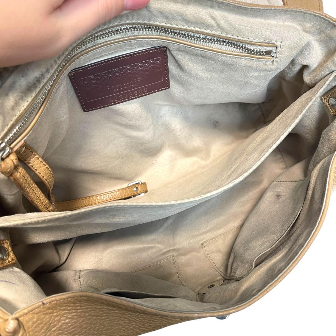良品 ZANELLATO 2743 ポスティーナ ハンドバッグ ターンロック