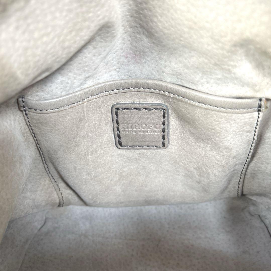 《美品✨レア》ヒロフ　ショルダーバッグ　2way ハンドバッグ　K1365