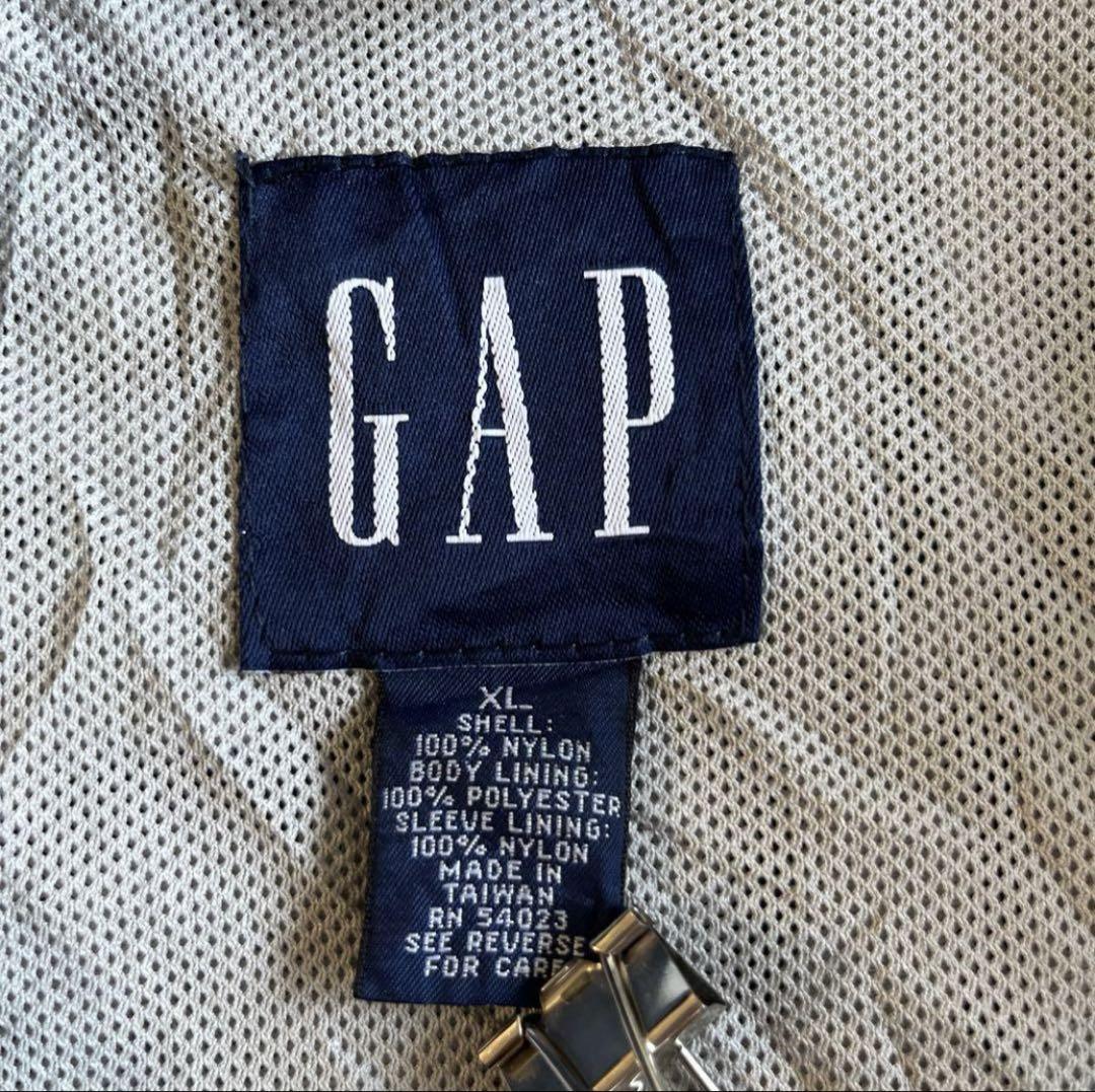 Old GAP 90s XL ナイロンジャケット ネイビー/イエロー Yahoo!オークション -「オールドgap」(ジャンパー、ブルゾン