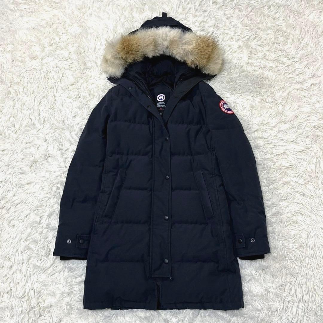 カナダグース マッケンジー ダウンコート サザビー L相当 紺 2302JL カナダグース マッケンジー ダウンコート サザビー L相当 紺 2302JL