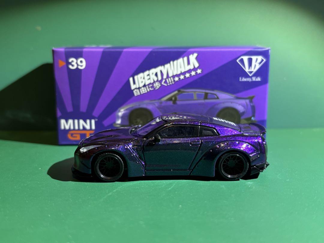MINIGT LB★Works Nissan GT-R Magic Purple