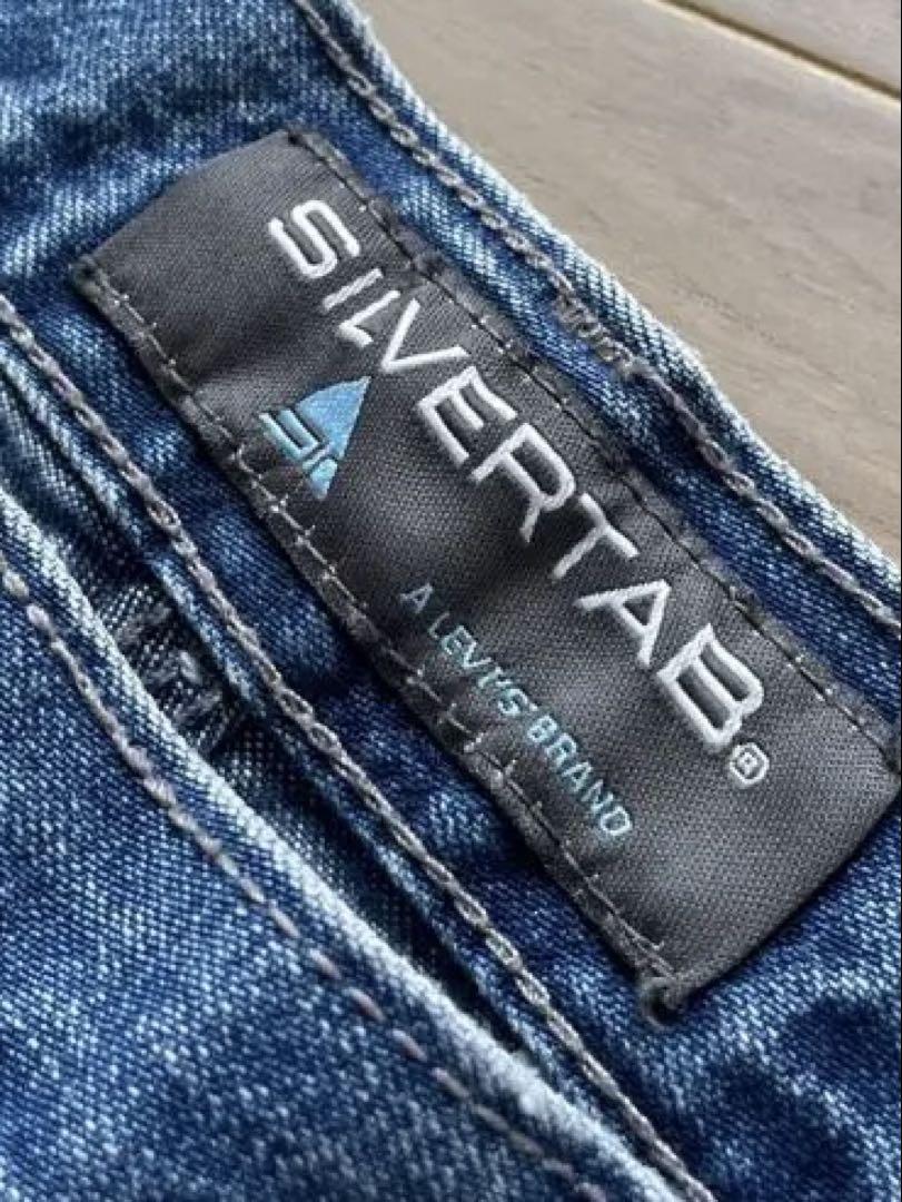 90s リーバイス　SILVER TAB ペインター　デニム バギー　BAGGY パンツ