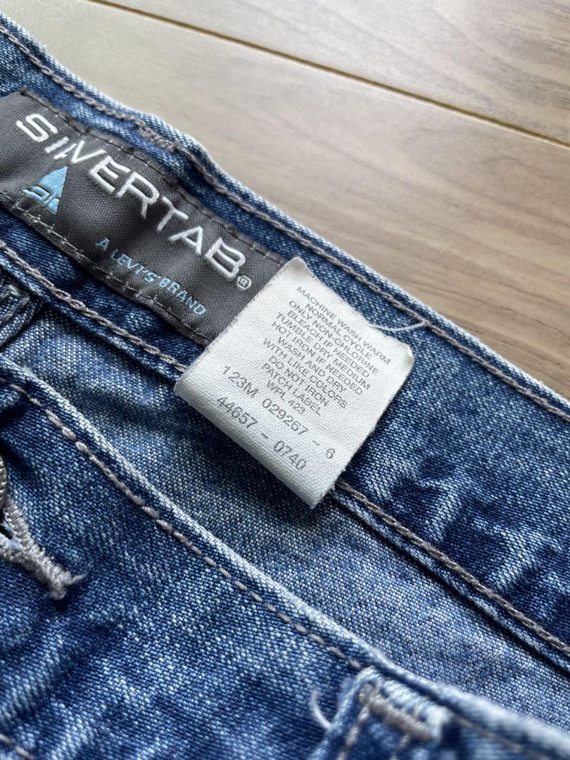 90s リーバイス　SILVER TAB ペインター　デニム バギー　BAGGY パンツ