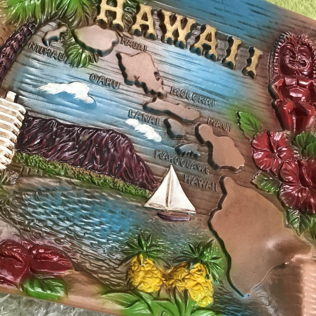 70s 80s ハワイ 壁掛け プレート スーベニアセット