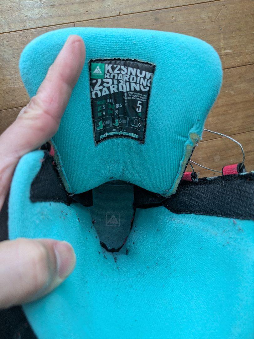 バートン 120　キッズセット　K２ブーツ 難あり
