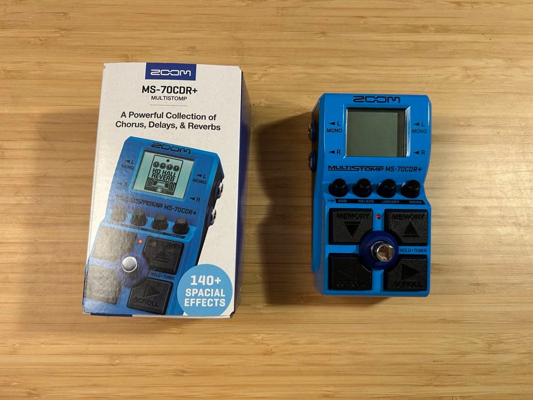 ZOOM MS-70CDR+ マルチエフェクター