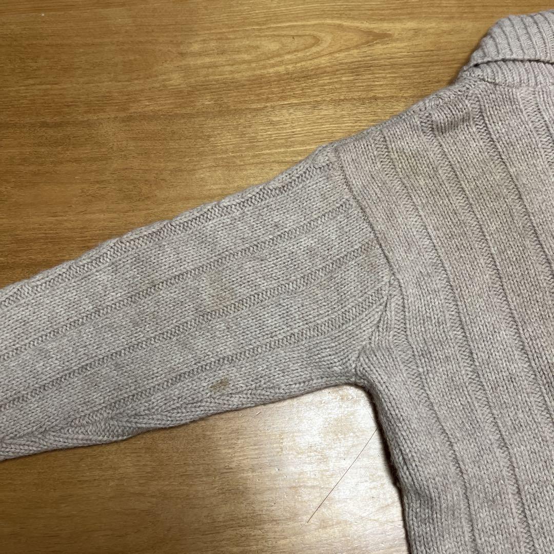 QUICKSILVER ケーブルニット カーディガン Lサイズ