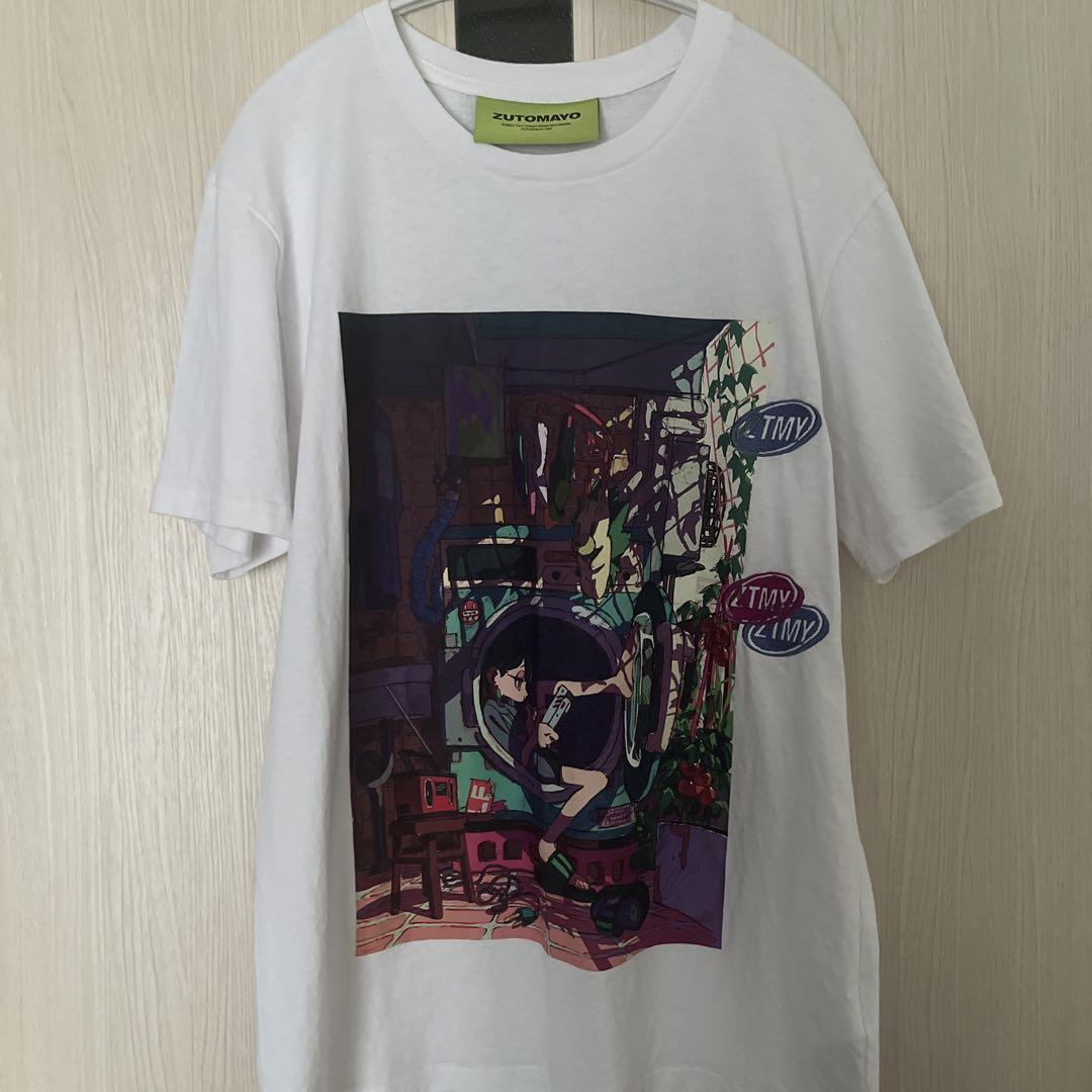 ずとまよ　ZUTOMAYO HP TOP Tシャツ　White ZUTOMAYO】HP TOP TEE（White) - メルカリ