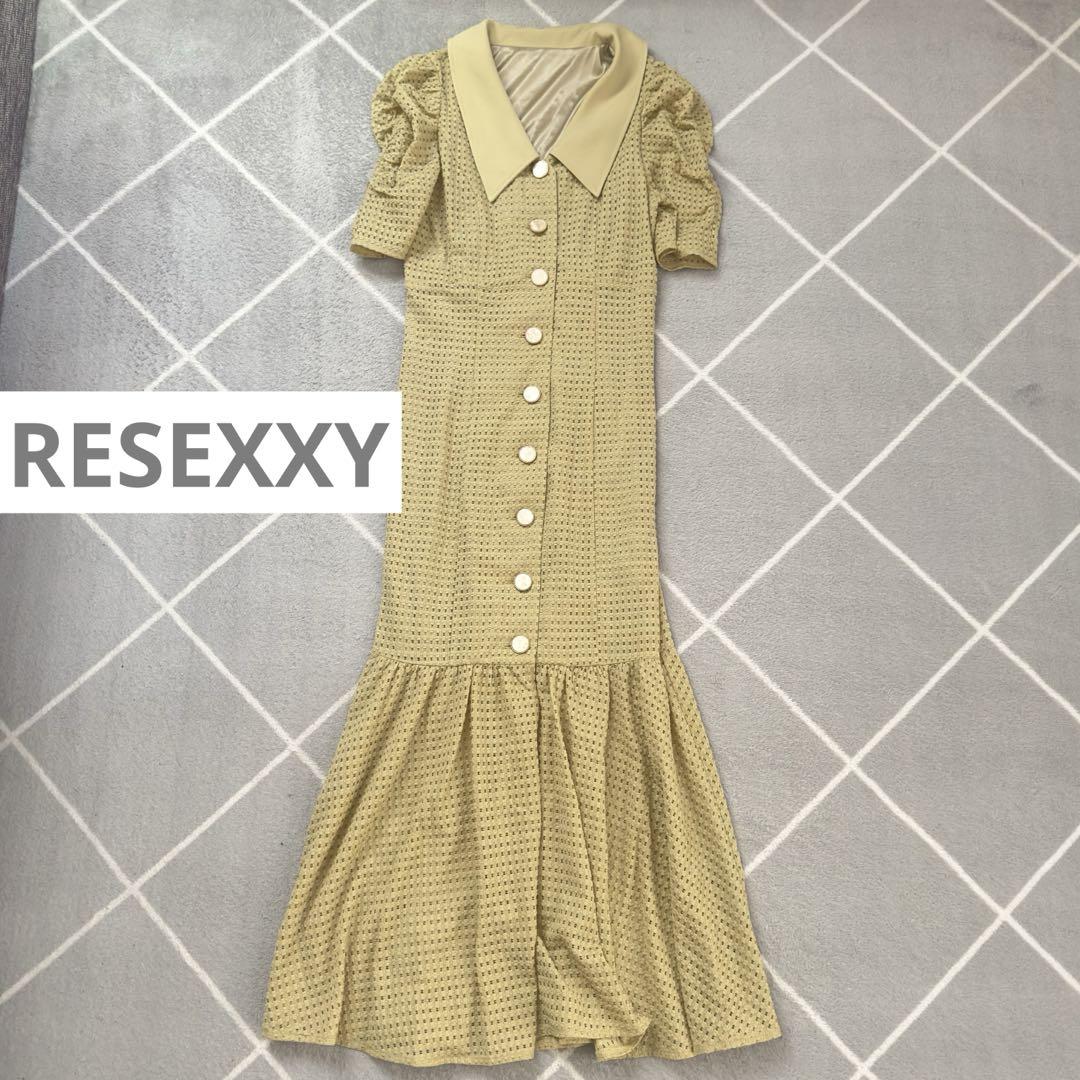 RESEXXY❤️ラッセルレースマーメイドワンピース