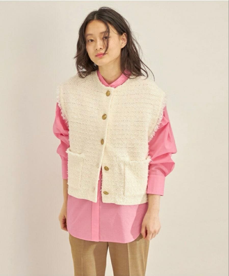 ニット ツイード